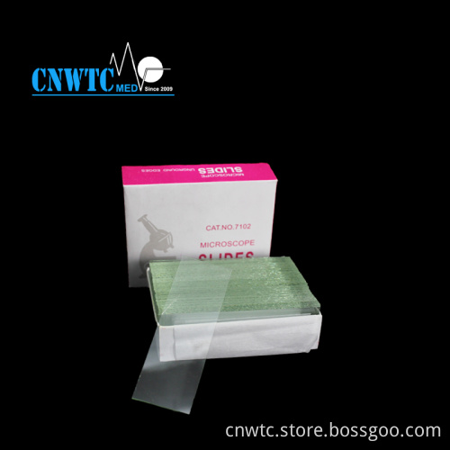7102 Laboratory Glass Microscope Slides - Plain